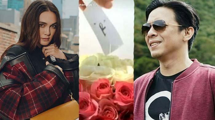 Luna Maya, Ariel Noah, dan foto bunga dikirim oleh sosok R