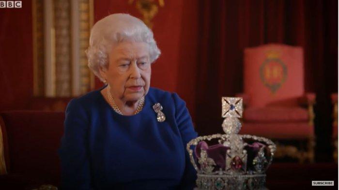 Makna Mahkota di Atas Peti Mati Ratu Elizabeth II, Terdiri dari Hampir 3.000 Batu