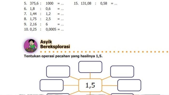 Kunci Jawaban Matematika Kelas 5 Halaman 39, Cara Menghitung Pembagian Bilangan Desimal dengan Benar