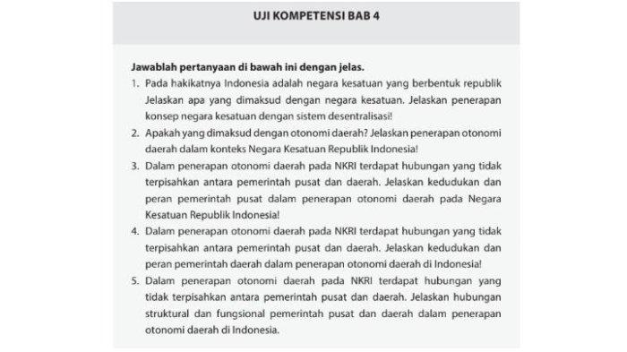 Materi Soal Buku PKN Kelas 10 Halaman 134 Kurikulum 2013
