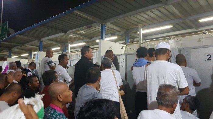 Fasilitas di Mina Minim, Menteri Agama pun Ikut Antri di Kamar Mandi