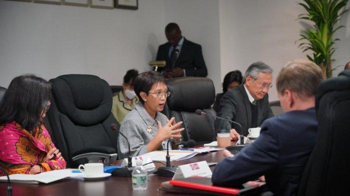 Menlu Hadiri Pertemuan MIKTA Bahas Soal Pasokan Pupuk dan Persiapan KTT G20