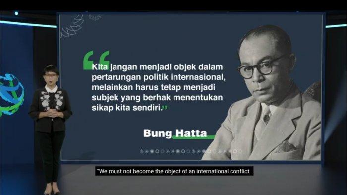 Menlu Sampaikan Program Prioritas Diplomasi RI di PPTM 2021