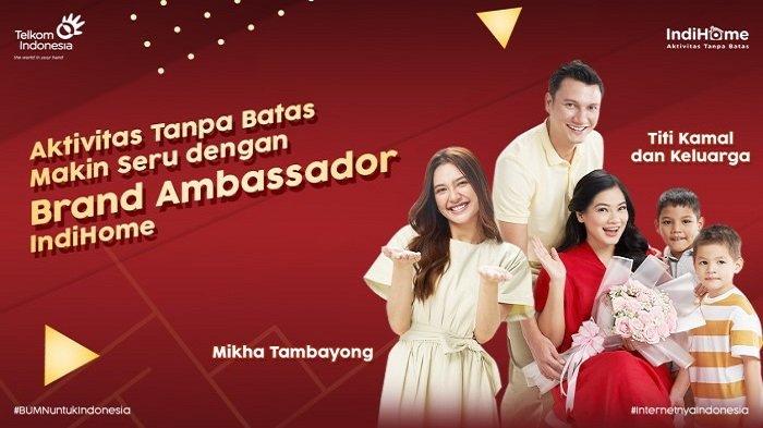 Mikha Tambayong dan Titi Kamal Ajak Masyarakat Nikmati Aktivitas Tanpa Batas Bersama IndiHome