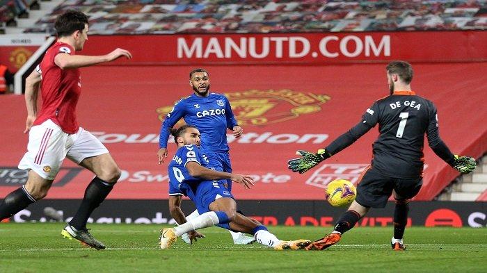 Hasil Liga Inggris, Kemenangan Manchester United Buyar, Solskjaer Soroti Gol Telat Everton