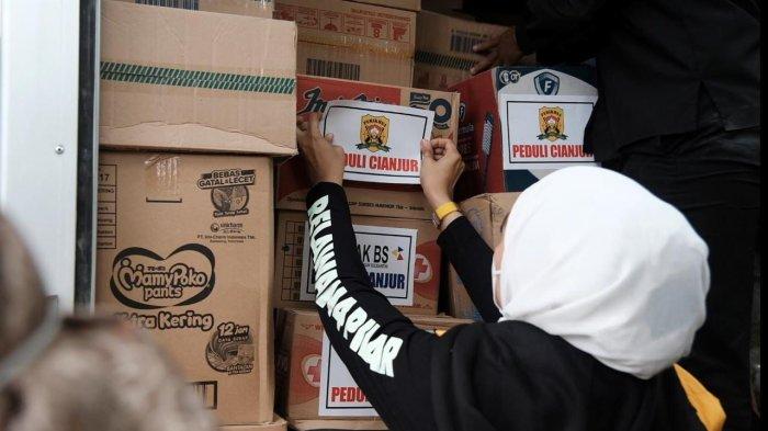Ketua MPR RI Bamsoet Bersama Sejumlah Pihak Kembali Salurkan Bantuan Kepada Korban Gempa Cianjur