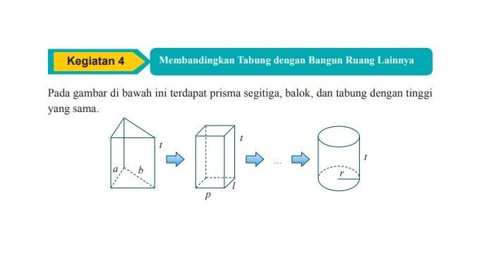 Kunci Jawaban Matematika Kelas 9 Halaman 275, Kegiatan 4: Bangun Ruang