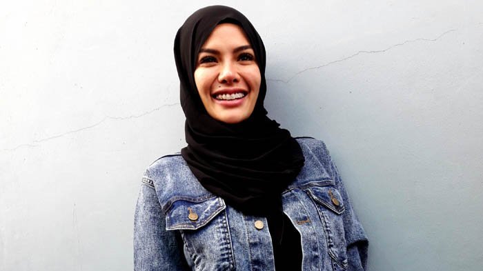 Nikita Mirzani ketika ditemui di Gedung Trans TV, Jalan Kapten Tendean, Mampang Prapatan, Jakarta Selatan, Kamis (12/7/2018).