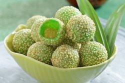Resep Onde-Onde Pandan Mini, Kue Goreng Isi Kacang Hijau yang Cocok Untuk Camilan Akhir Pekan