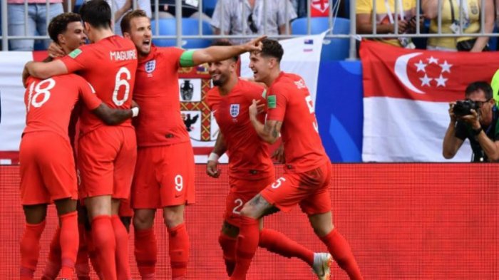 Timnas Inggris ke Semifinal Piala Dunia 2018 Usai Kalahkan Swedia 2-0