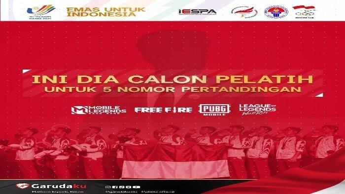 Daftar Calon Pelatih Timnas Esports Indonesia di SEA Games 2021, Termasuk MLBB hingga Free Fire