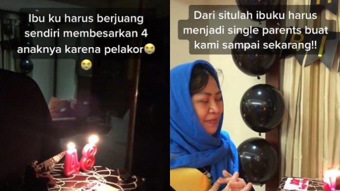 Suami Lebih Pilih Pelakor, Wanita Ini Berjuang Membesarkan Keempat Anaknya Sendiri, Begini Kisahnya