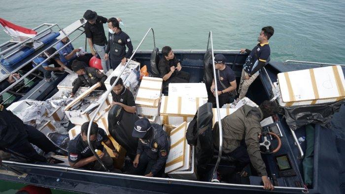 Bea Cukai Kepulauan Riau Gagalkan Penyelundupan Benih Lobster Senilai Rp14 Miliar