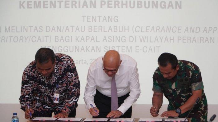 Tingkatkan Pelayanan Terpadu, Tiga Instansi Ini Kerjasama Gunakan Sistem e-CAIT