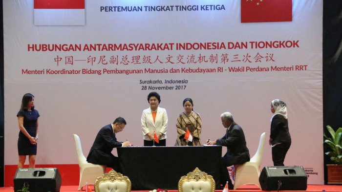 Menko PMK: Kerjasama Bilateral RI-RRT Perlu Tindak Lanjut Konkrit