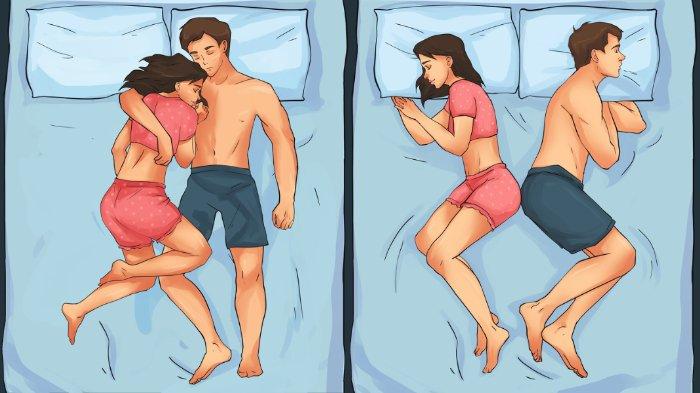 Posisi Tidurmu dengan Pasangan Dapat Ungkap Keintiman Hubungan dan Masalah di Antara Kalian