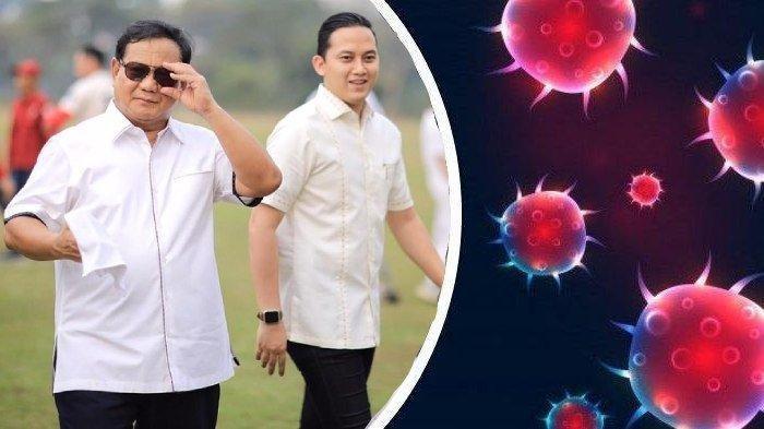 Prabowo Subianto dan ajudan pribadinya, Rizky Irmansyah.