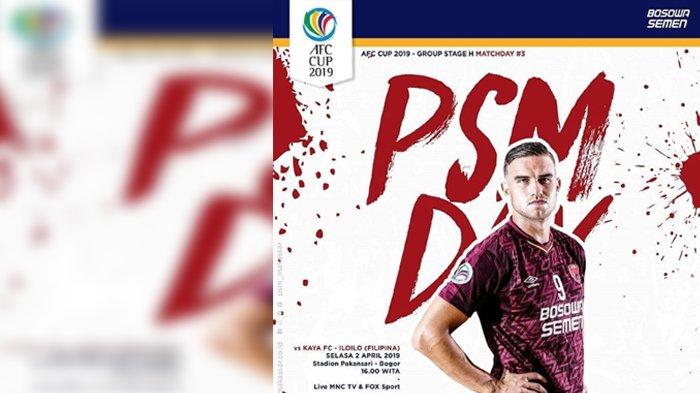 Link Live Streaming MNCTV - Live Streaming PSM vs Kaya FC, Siaran Langsung Piala AFC 14.30 WIB!