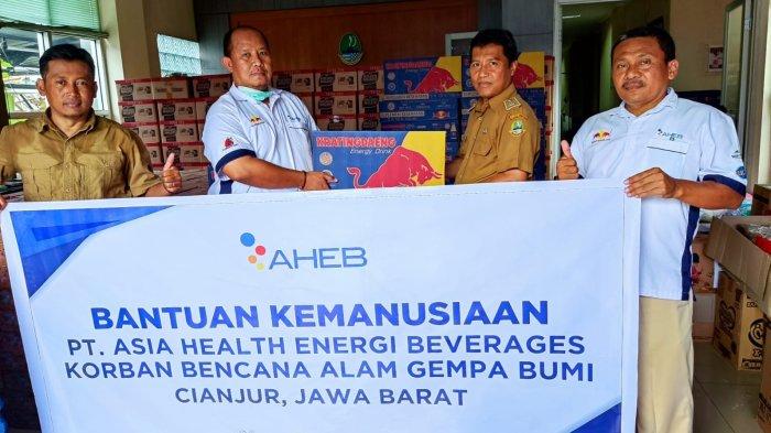 Aksi Kemanusiaan PT Asia Health Energi Beverages untuk Korban Gempa Cianjur, Jawa Barat