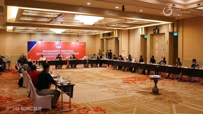 18 Klub Liga 1 Sepakat Jalankan Liga 1 dengan Protokol Kesehatan Ketat