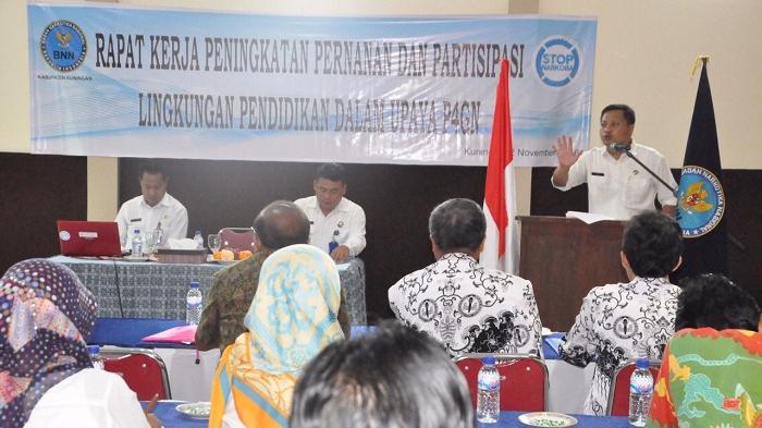 Cegah Bahaya Narkoba di Kalangan Pelajar, BNN Gandeng Penggiat Pendidikan Kabupaten Kuningan