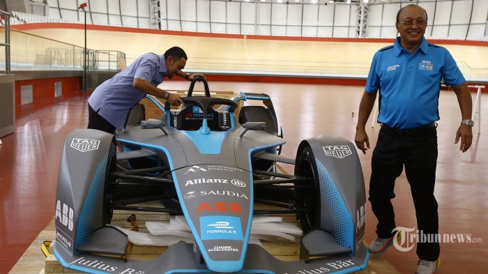 Wujud Mobil Balap Formula E Bakal Dipajang di Ajang Car Free Day Bundaran HI