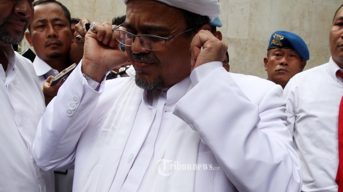 Rizieq, Bachtiar, dan Munarman Ditanya Penyidik Kaitan Makar dengan Aksi 212