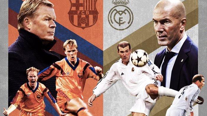 LINK Live Streaming El Clasico Real Madrid vs Barcelona Liga Spanyol Malam Ini Pukul 02.00 WIB