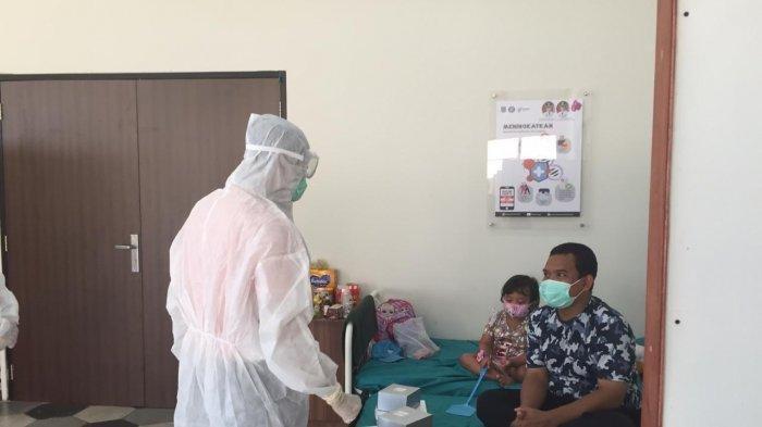 Suasana karantina di Rumah Lawan Covid-19, Serpong, Tangerang Selatan (Tangsel), Senin (24/5/2020).
