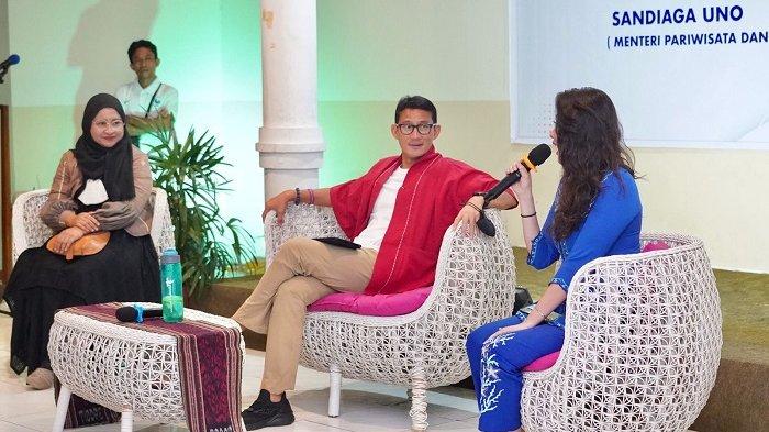 Tingkatkan Perekonomian, Sandiaga Dorong Pelaku UMKM dan IKM di Ternate Manfaatkan Teknologi Digital