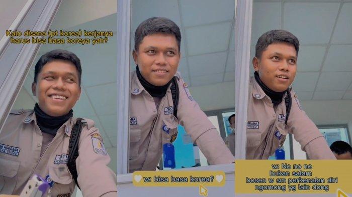 Viral Sekuriti Lancar Berbahasa Korea, Akui Belajar Autodidak Lewat Nonton Drama Korea