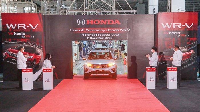 Honda Mulai Produksi Massal WR-V di Pabrik Karawang