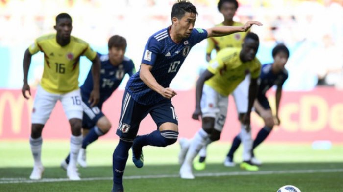 Shinji Kagawa, Kolombia vs Jepang