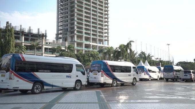 IIMS Hybrid 2021 Servis Pengunjung Ngabuburit Naik Shuttle Bus dan Ragam Promo Menarik