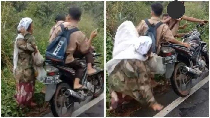 Polisi Tangkap Pelajar SMK yang Tendang Nenek di Tapsel, Orang Tua Pelaku Meminta Maaf ke Masyarakat