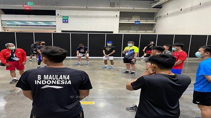 Jelang YONEX Thailand Open, Pebulu Tangkis Indonesia Gelar Latihan Perdana