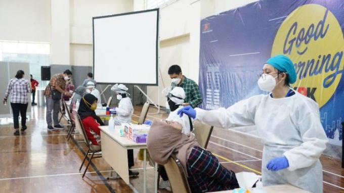 Pegawai KPK Terima Swab Antigen Secara Bertahap hingga Jumat Pekan Ini