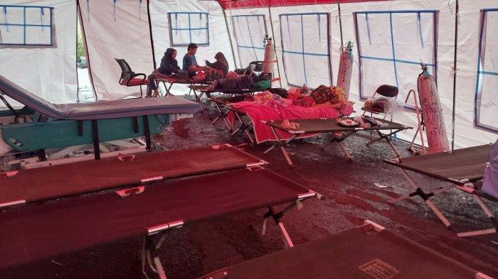 IGD Penuh, Dua Pasien Terdampak Gempa Bumi Cianjur Dirawat di Tenda RSUD Cimacan