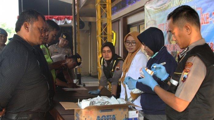 23 Anggota Polisi dan PNS di Polres Sukoharjo Dites Urine, Hasilnya Negatif Narkoba