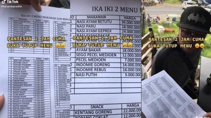 Bikin Pembeli Syok karena Harga Makanannya Jutaan, Pemilik Kafe: Iseng, Biar Sedikit Kaget