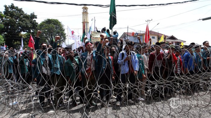 Begini Status Hukum 3 Mahasiswa HMI yang Diamankan Saat Demo di Istana