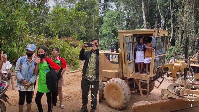 Viral Siswa Harus Naik Truk untuk Sampai ke Sekolah, Ditawari Sopir Truk karena Kasihan