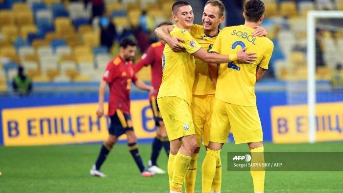 HASIL UEFA Nations League - Sukses Bungkam Spanyol, Viktor Tsygankov Ogah Disebut sebagai Pahlawan