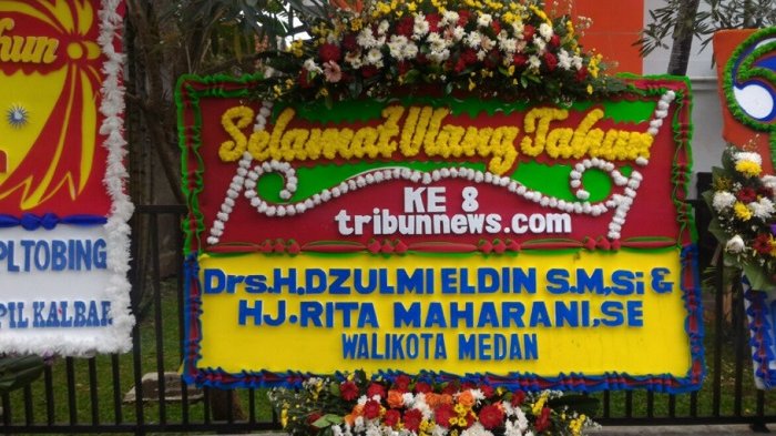 Wali Kota Medan Dzulmi Eldin Ucapkan Selamat HUT ke-8 Tribunnews.com