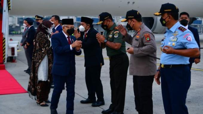Selesaikan Ibadah Haji, Wapres Maruf Amin Pulang ke Tanah Air