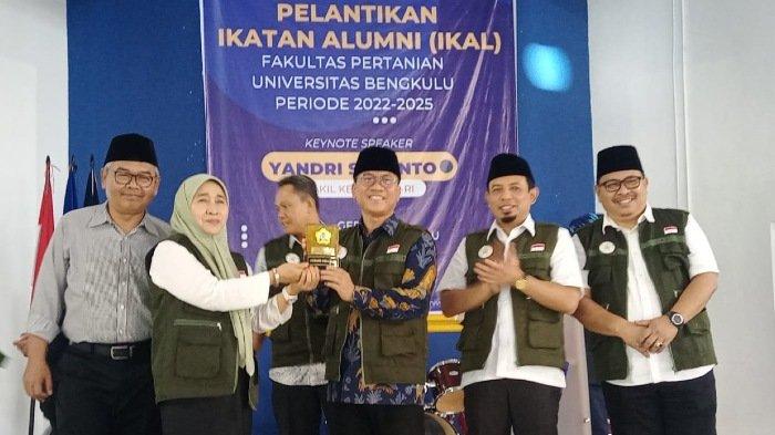 Orasi Ilmiah, Yandri Berharap Universitas Bengkulu Jadi Leading Sector Ketahanan Pangan Indonesia