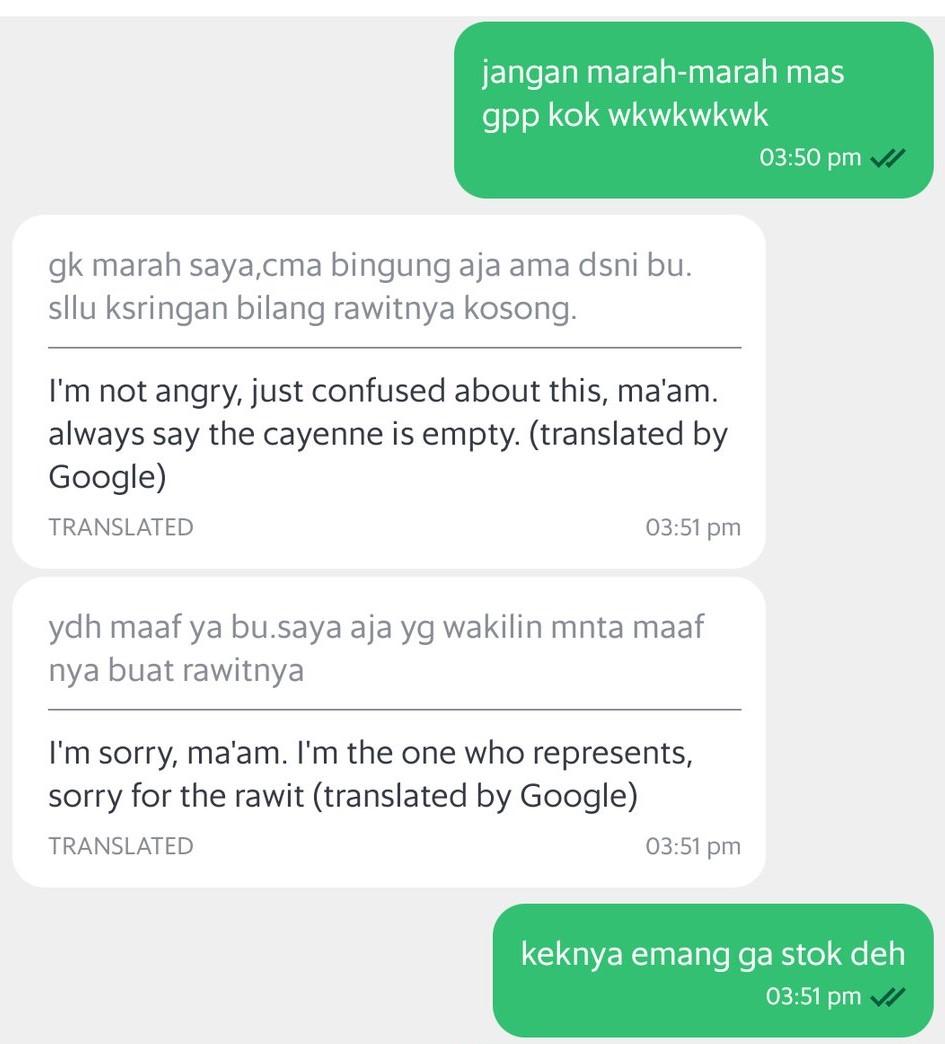 ojol kesal 2
