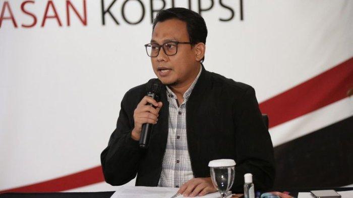 Plt Juru Bicara KPK Ali Fikri dalam konferensi pers Kinerja KPK Semester I 2020, Selasa (18/8/2020).