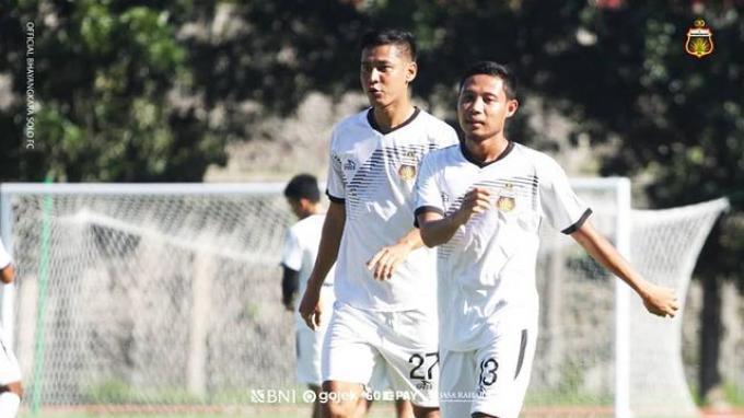 Evan Dimas bersama Bhayangkara Solo FC