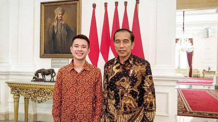 Jess No Limit bersama dengan Presiden Republik Indonesia Joko Widodo